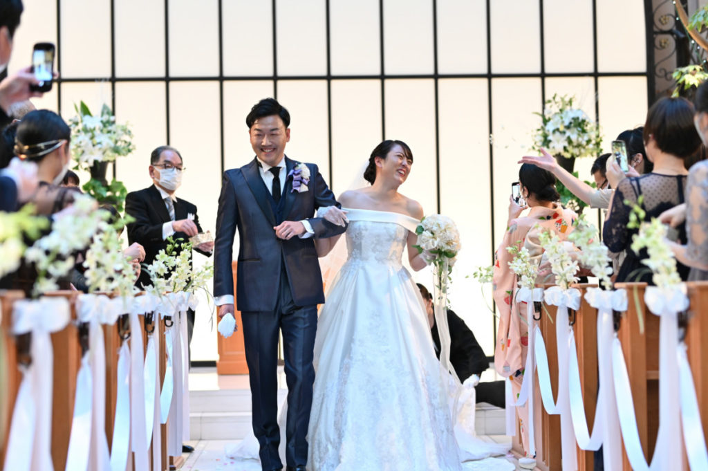 テーマは”感謝”
みんなの笑顔を思い浮かべて進めた結婚式準備