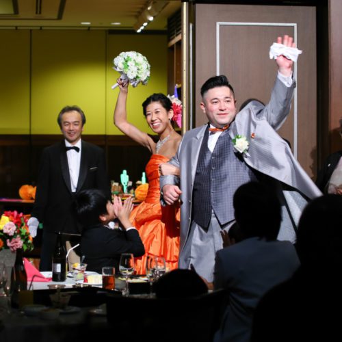 festivalスタート！！お2人の人柄らしく、ワイワイと盛り上がる結婚式！