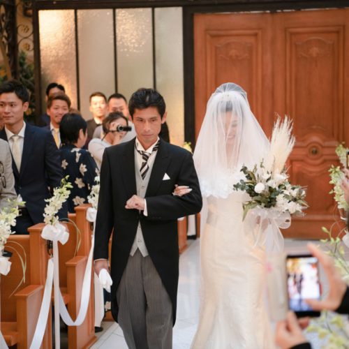 憧れのチャペルで☆ご新婦の夢や想いがたくさん詰まった結婚式