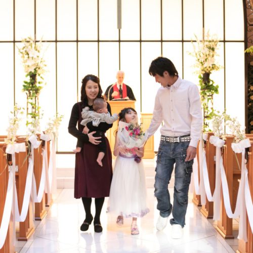 思い出のチャペルで　結婚10周年『バウリニューアルセレモニー』