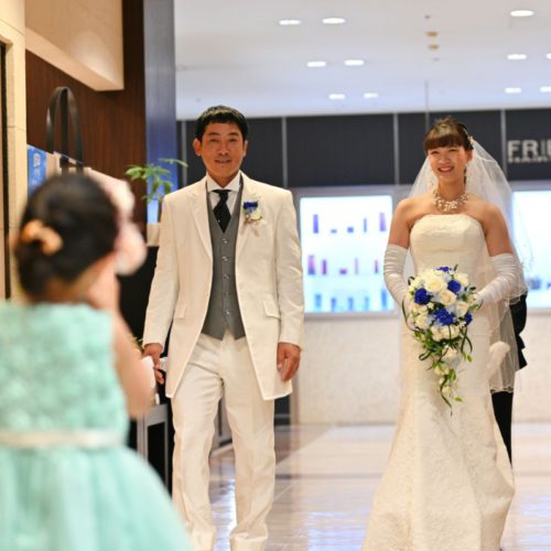 家族の絆が深まった結婚式
パパママウエディング