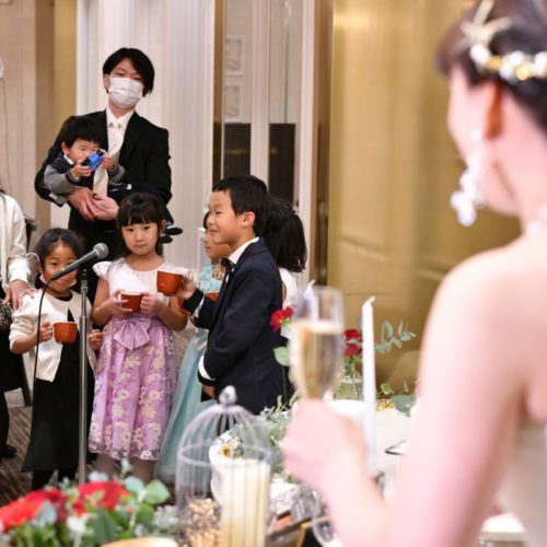 家族の絆が深まった結婚式
パパママウエディング