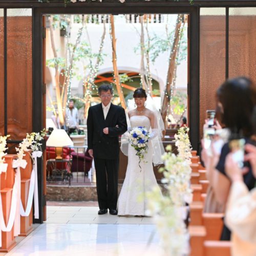 家族の絆が深まった結婚式
パパママウエディング