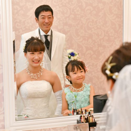 家族の絆が深まった結婚式
パパママウエディング