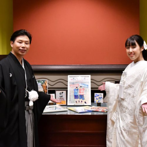 和と洋のベストマッチ
あこがれの神前結婚式