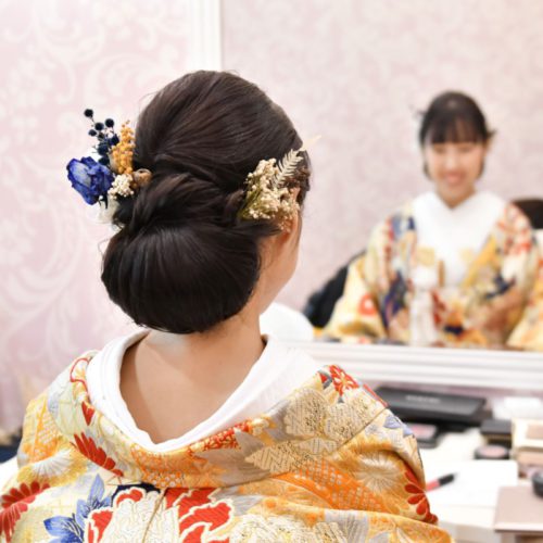 和と洋のベストマッチ
あこがれの神前結婚式