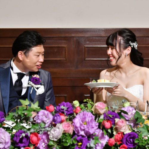 和と洋のベストマッチ
あこがれの神前結婚式