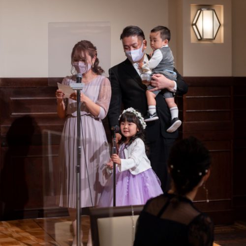大好きだから、お祝いしたい
ご家族のサポートで創り上げた一日