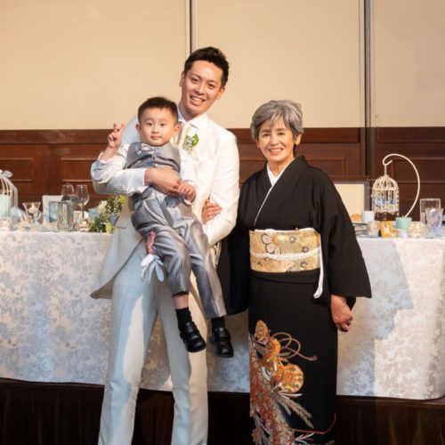 大好きだから、お祝いしたい
ご家族のサポートで創り上げた一日