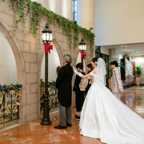 祝福と愛情の詰まった結婚式