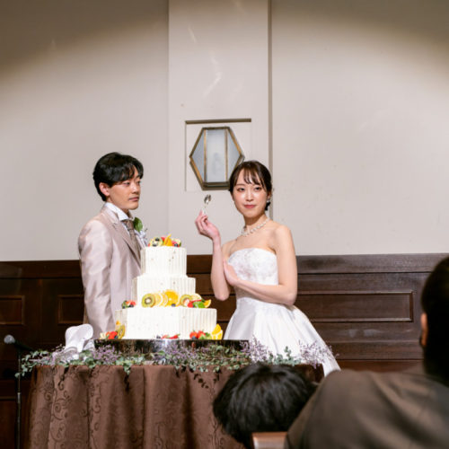 祝福と愛情の詰まった結婚式