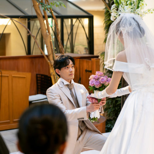 祝福と愛情の詰まった結婚式