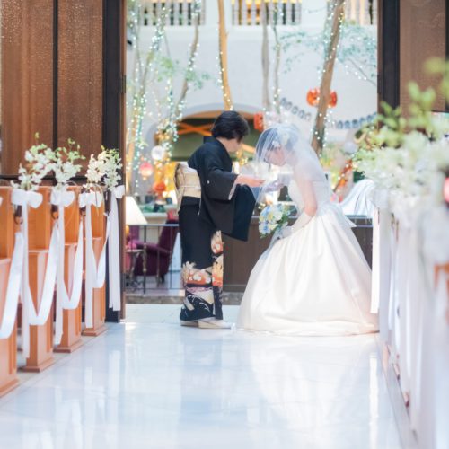 愛娘といっしょに ”世界でひとつの結婚式”