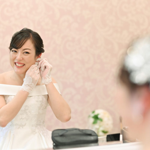 テーマは”感謝”
みんなの笑顔を思い浮かべて進めた結婚式準備