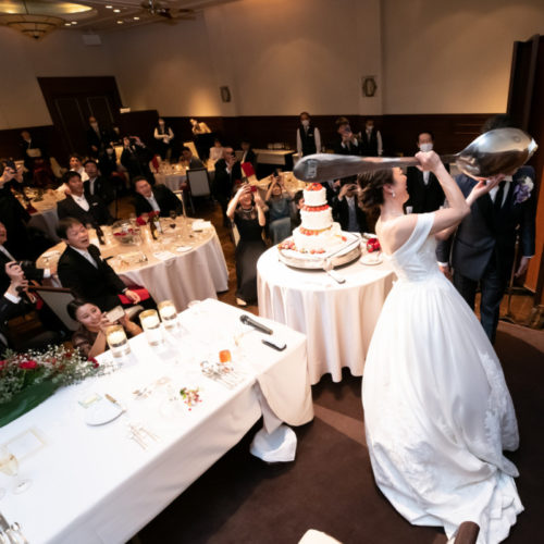 テーマは”感謝”
みんなの笑顔を思い浮かべて進めた結婚式準備