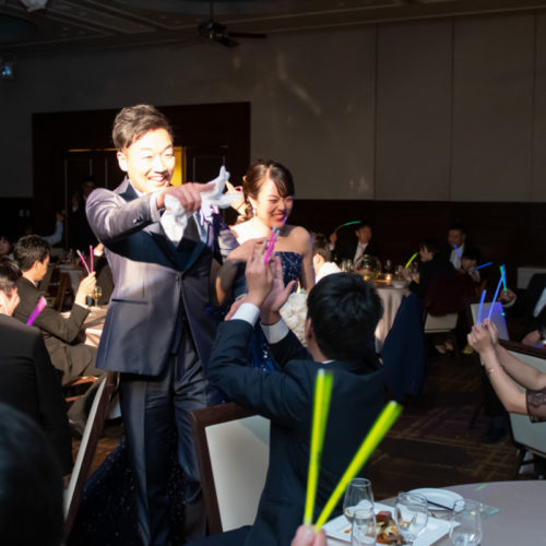 テーマは”感謝”
みんなの笑顔を思い浮かべて進めた結婚式準備