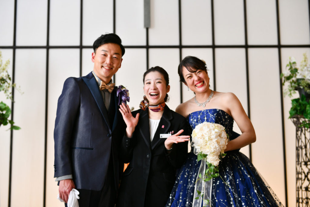 テーマは”感謝”
みんなの笑顔を思い浮かべて進めた結婚式準備