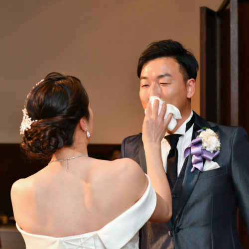 テーマは”感謝”
みんなの笑顔を思い浮かべて進めた結婚式準備