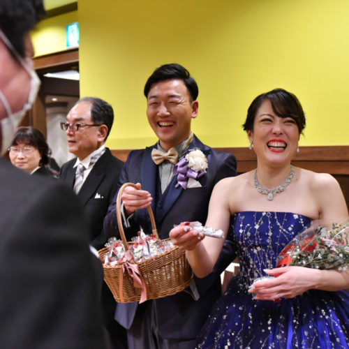 テーマは”感謝”
みんなの笑顔を思い浮かべて進めた結婚式準備