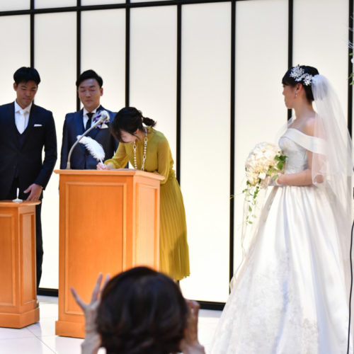 テーマは”感謝”
みんなの笑顔を思い浮かべて進めた結婚式準備