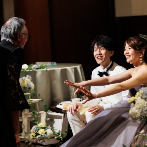 LIVE!LIVE!LIVE!
ふたりの”大好き”が詰まった結婚式