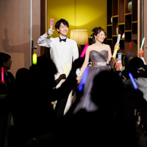 LIVE!LIVE!LIVE!
ふたりの”大好き”が詰まった結婚式