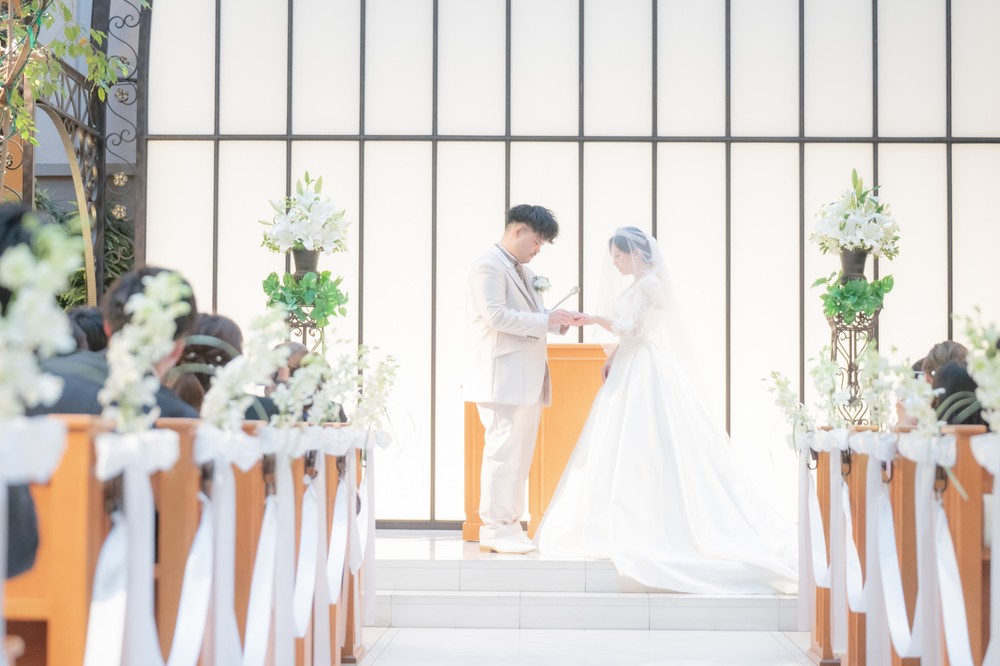 おふたりの門出
結婚式も！ハネムーンも！