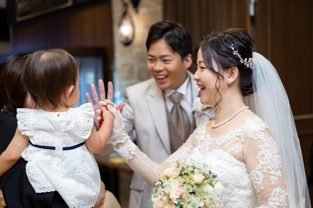 3年越しの結婚式
～パパママウエディング～