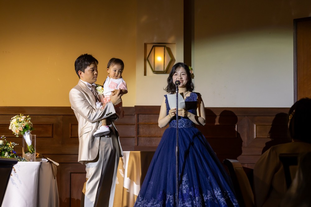 3年越しの結婚式
～パパママウエディング～