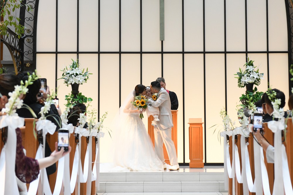 夏婚☆大好きな仲間と過ごした一日
～パパママウエディング～