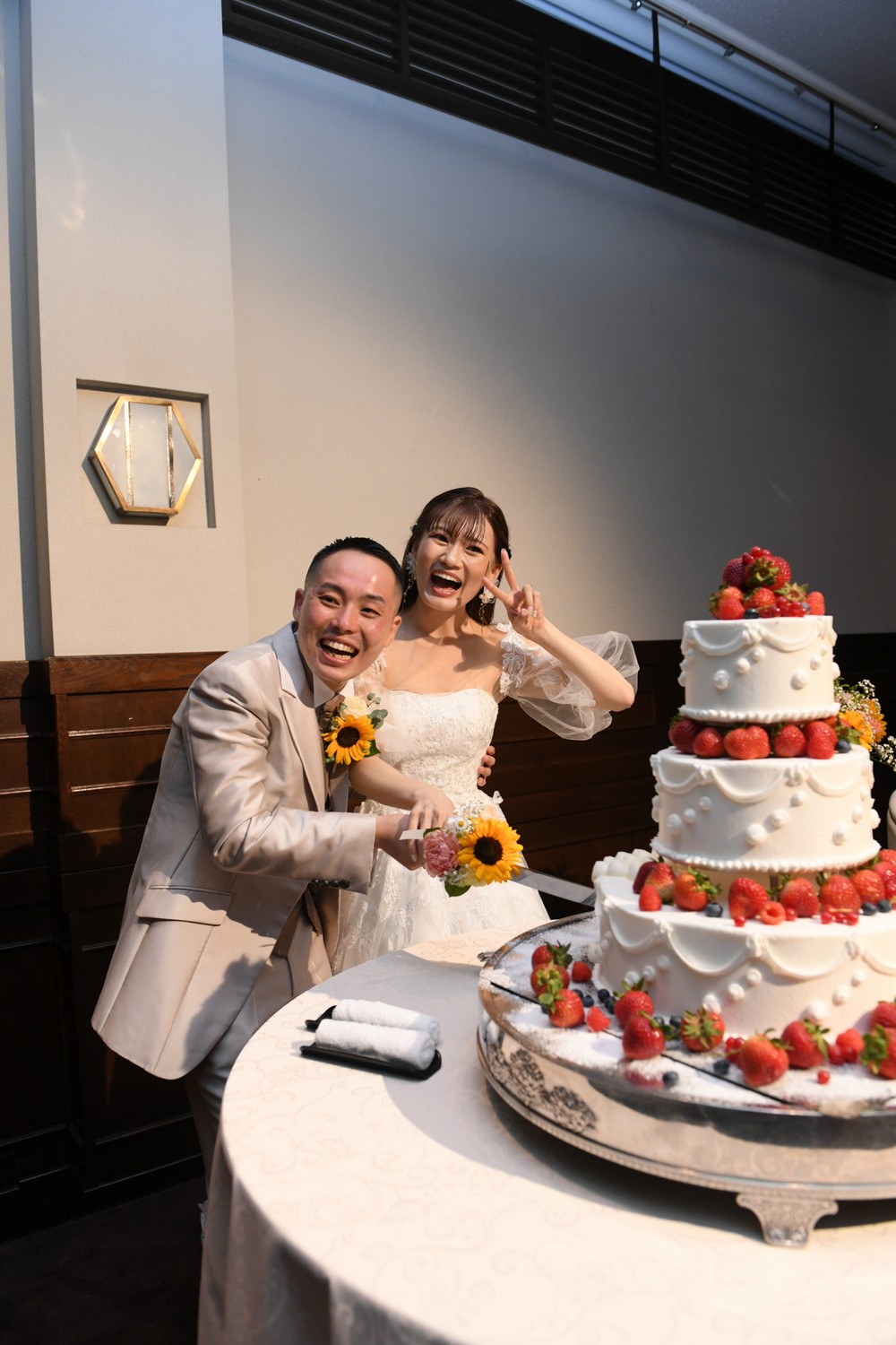 夏婚☆大好きな仲間と過ごした一日
～パパママウエディング～