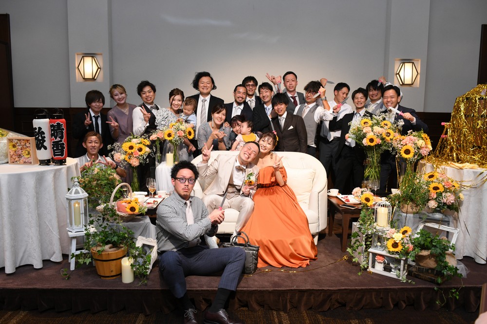 夏婚☆大好きな仲間と過ごした一日
～パパママウエディング～