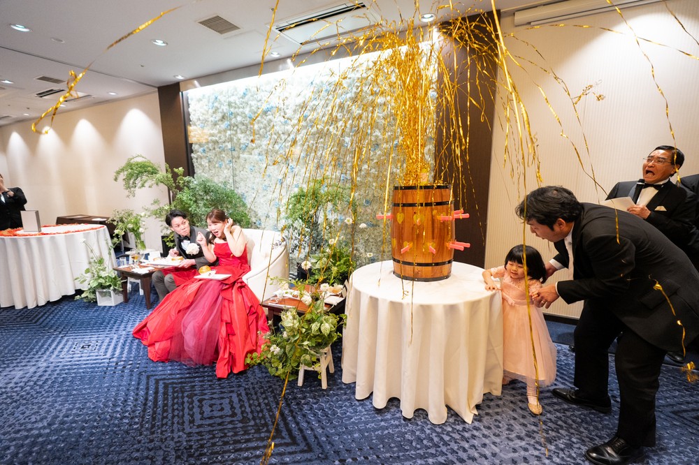ファミリーウエディングレポ【3歳のお子様と一緒に】ご親族とのアットホームな一日